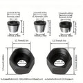 3/5-Piece Router Bit Set with Collet Chuck Adapters