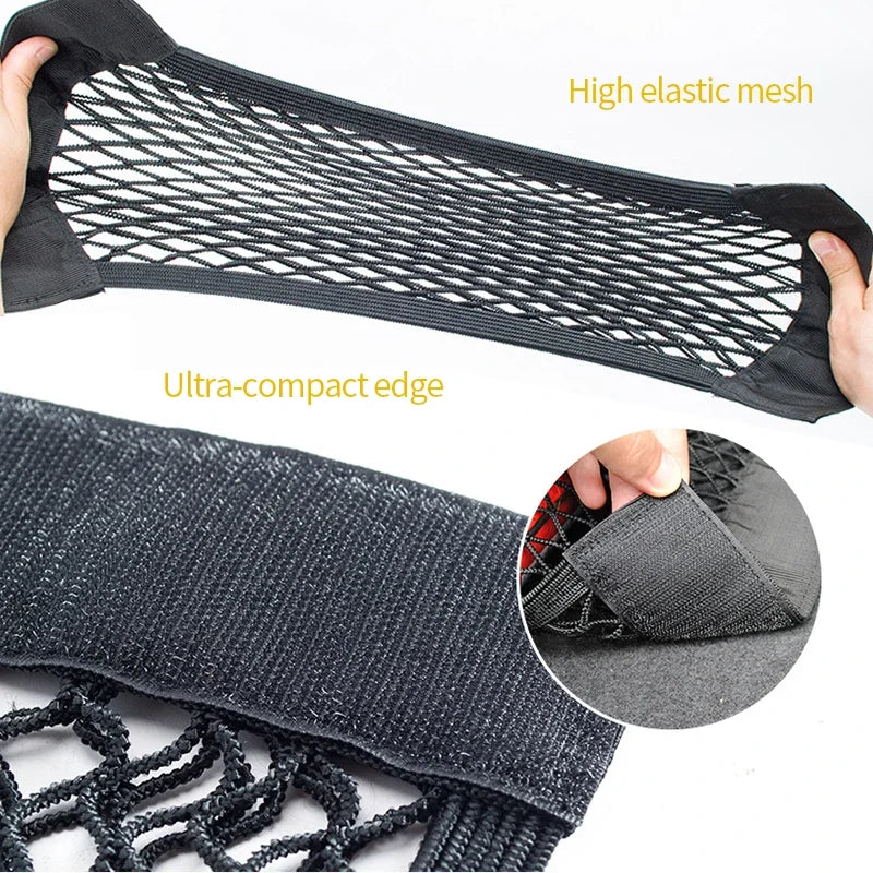 Elastic Mesh Storage Net for Trunk or Seat Back, 5 Sizes