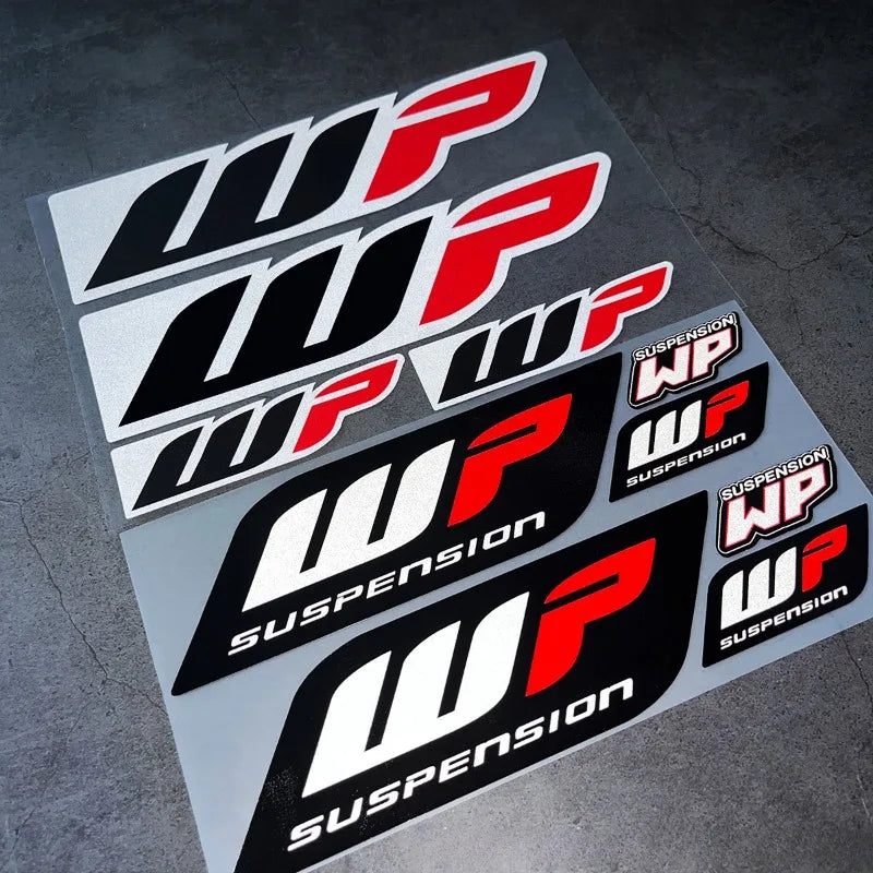 Reflective WP Suspension Decals for Shock Absorbers - image 10
