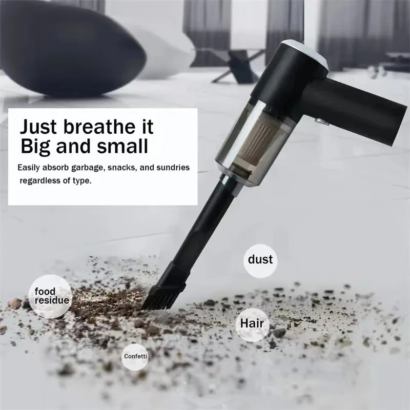 Portable Small Car Vacuum Cleaner Handheld for Multi Purpose Vehicles and Household