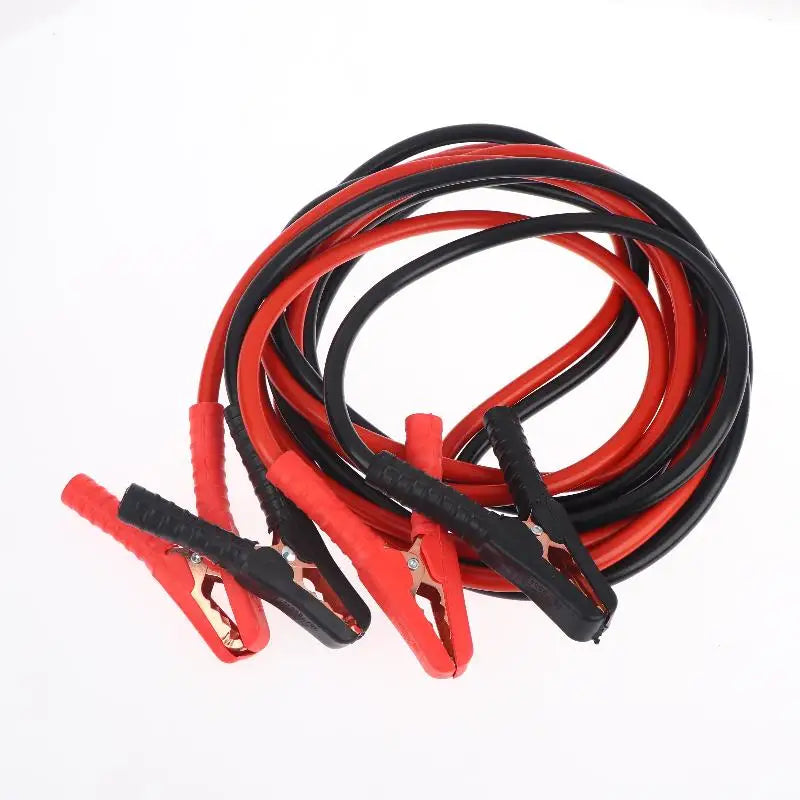 Car Battery Booster Jumper Cable Heavy Duty Anti-freeze Emergency Wire with Insulated Clamps for All Car Models