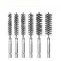 6-Piece Stainless Steel Pipe & Hole Cleaning Brush Set