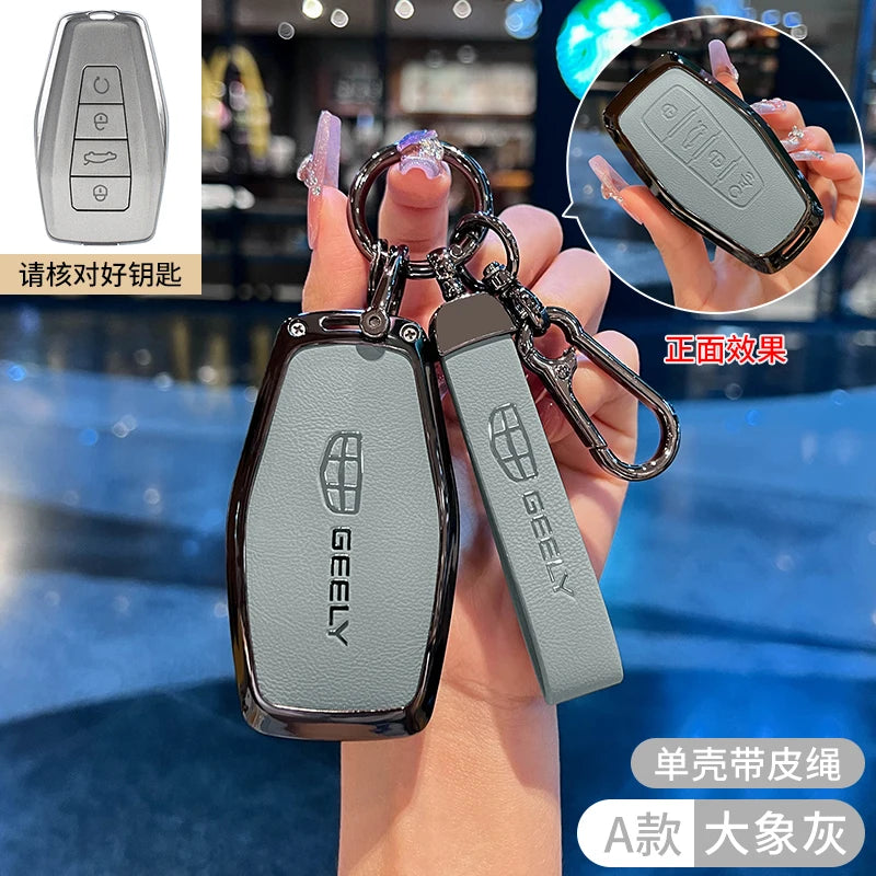 Key Fob Cover Case for Geely Coolray, Emgrand X6, GX7 & More