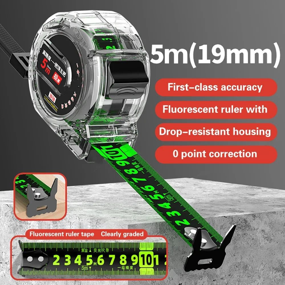 Portable 5 Meter Tape Measure, Precise and Durable Measuring Ruler