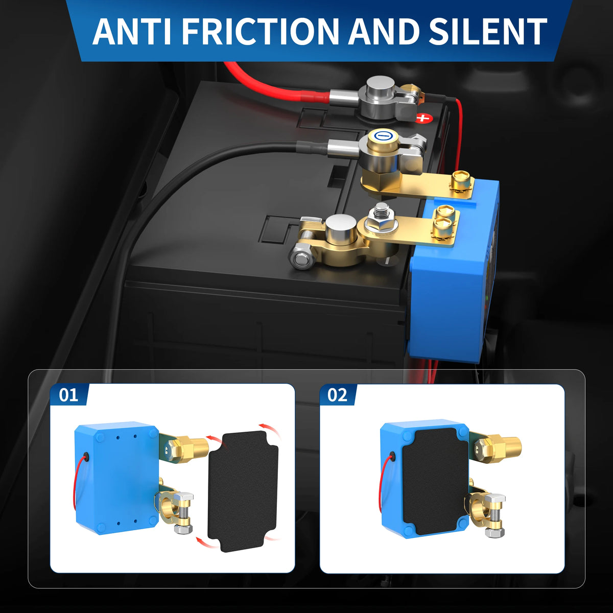 12V 240A Remote Battery Disconnect Switch for Vehicles - image 2
