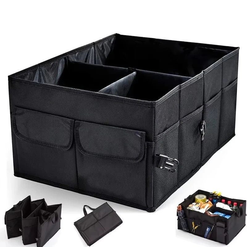 Big Capacity Car Storage Box Car Trunk Organizer Eco-Friendly Super Durable Collapsible Cargo Storage Tool Auto Trucks Trunk Box
