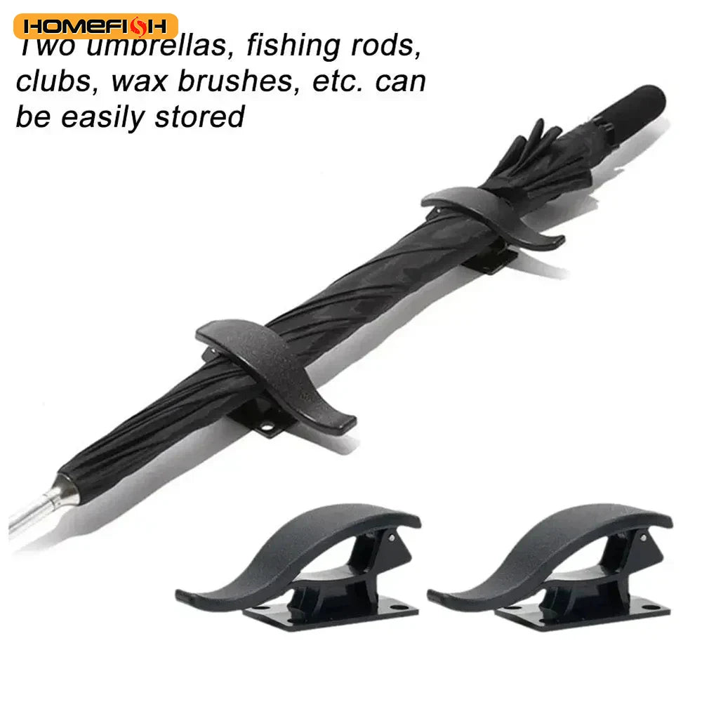 Multi-purpose Trunk Umbrella Mount Holder Car Umbrella Storage Organizer Holders Universal Car Accessory 2Pcs Car Seat Back Hoo