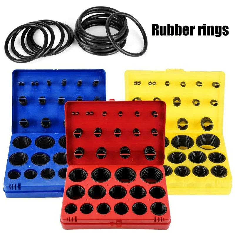 382-Piece NBR O-Ring Assortment Kit – Metric Rubber Seals