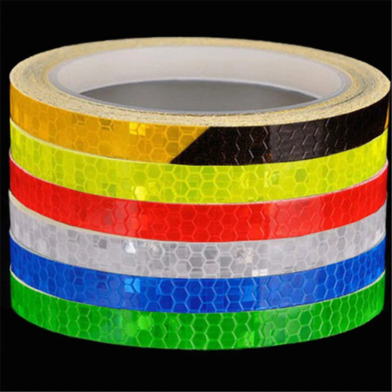 Reflective Warning Tape 8m Roll, 9 Colors - image 6
