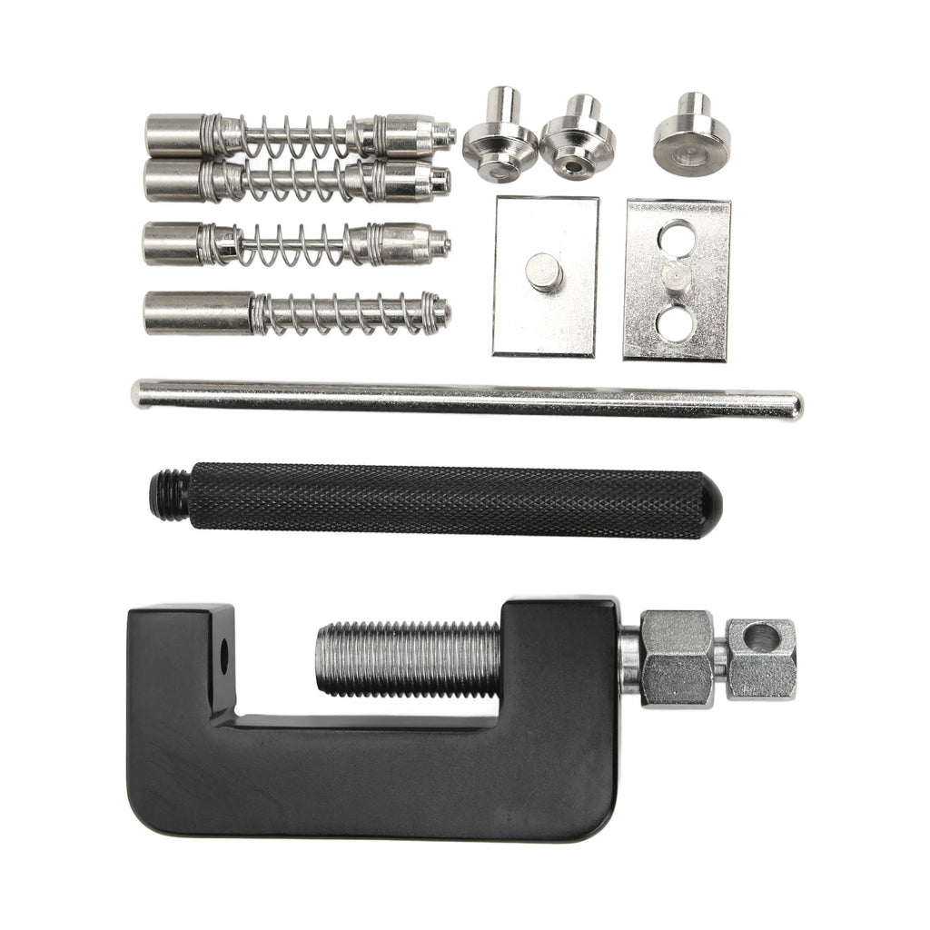Universal Motorcycle Chain Cutter Breaker Riveting Tool – 12Pc Kit - image 10