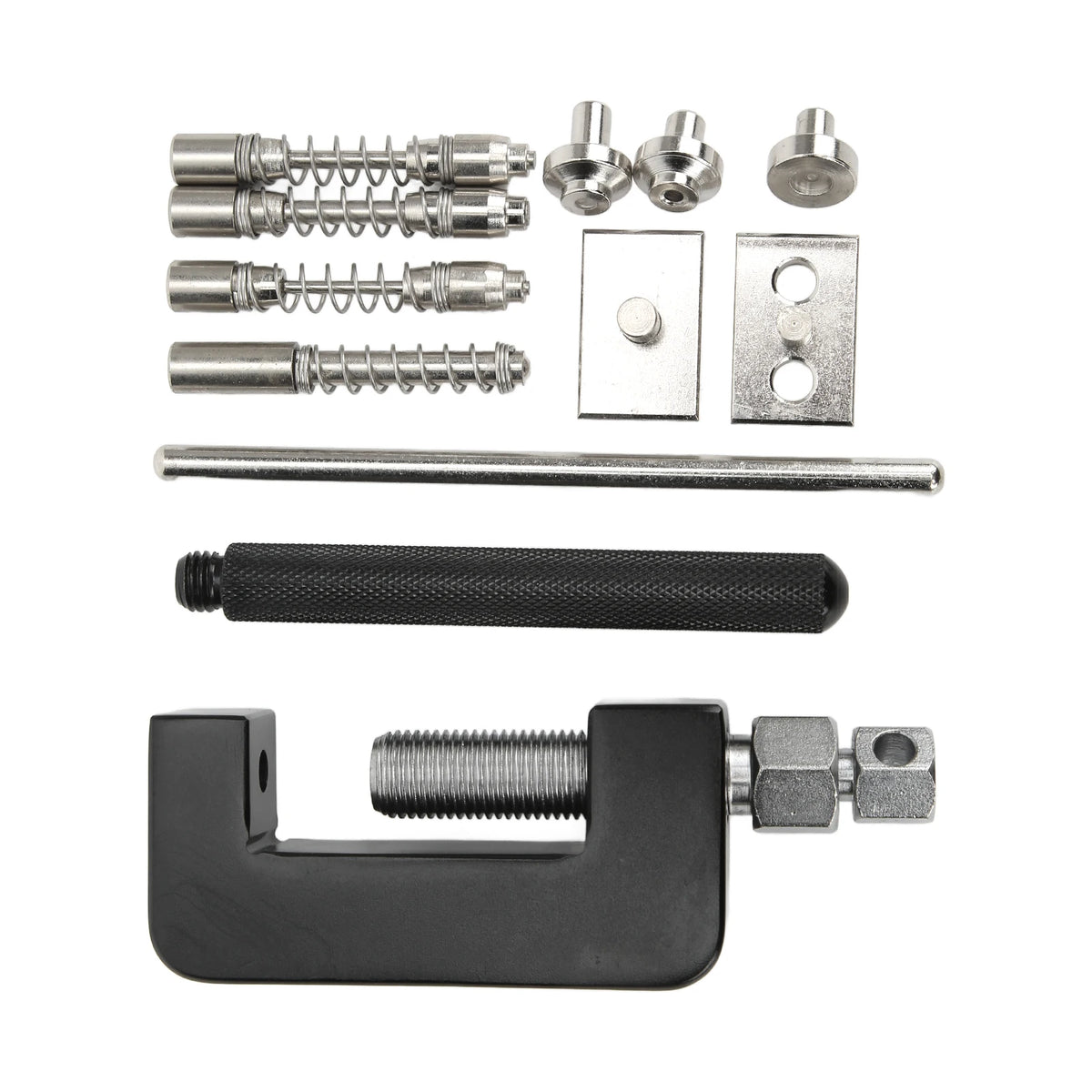 Universal Motorcycle Chain Cutter Breaker Riveting Tool – 12Pc Kit - image 10