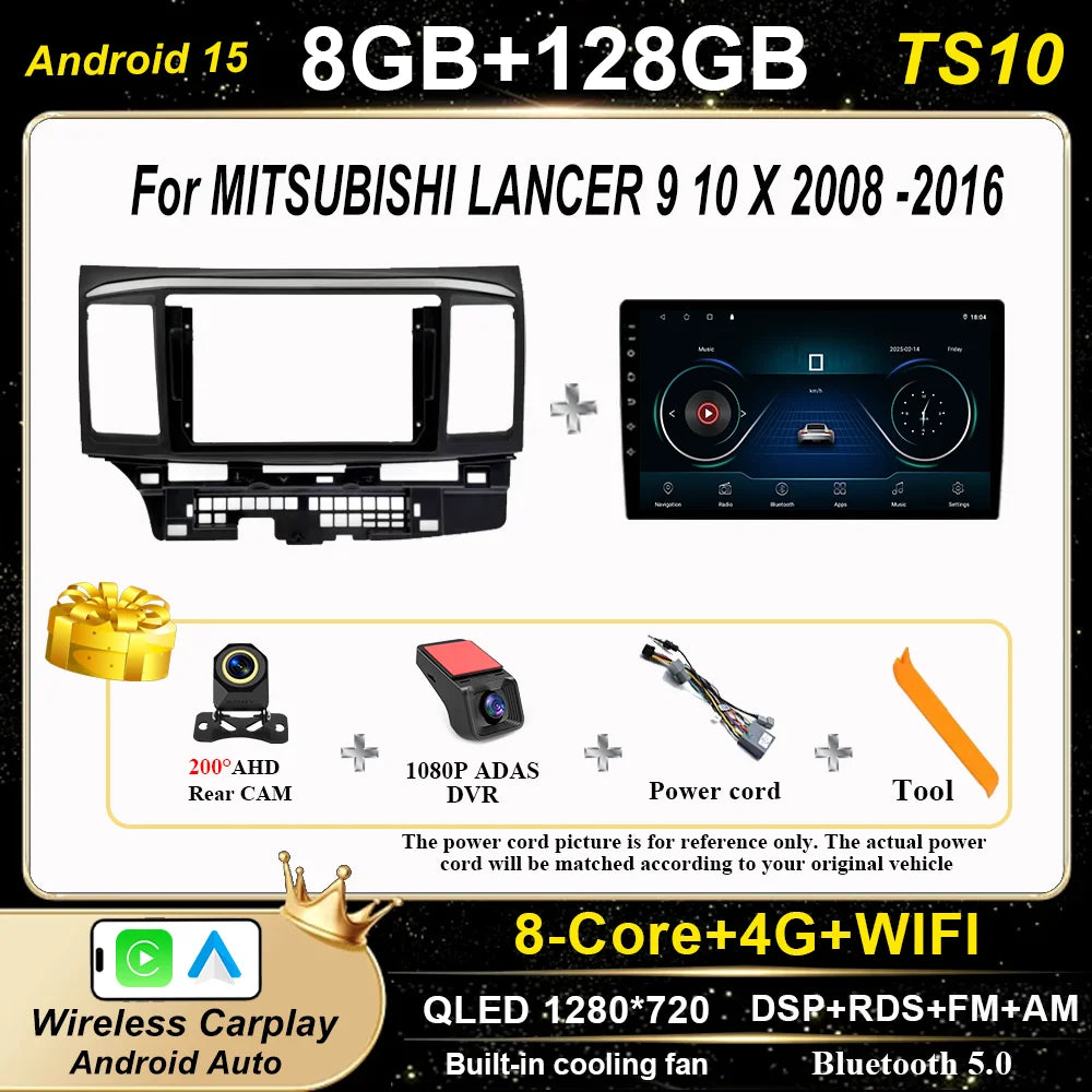 Android GPS Multimedia Player for Mitsubishi Lancer 2008-2016 - image 8