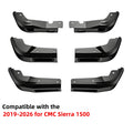 Heenvn Mud Flaps for GMC Sierra 1500 2019-2026 Accessories Front & Rear Splash Guard Mudflaps No-Drilling GMC Fender Replacement