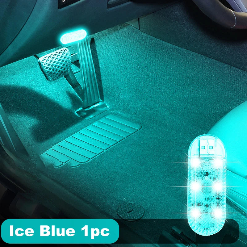 USB Rechargeable Mini LED Touch Light for Car Roof & Reading, Wireless