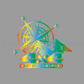 Off Road Mountain Compass Vinyl Decal, S, M or L