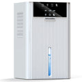 Portable home dehumidifier with 2200ml tank, large capacity damp remover