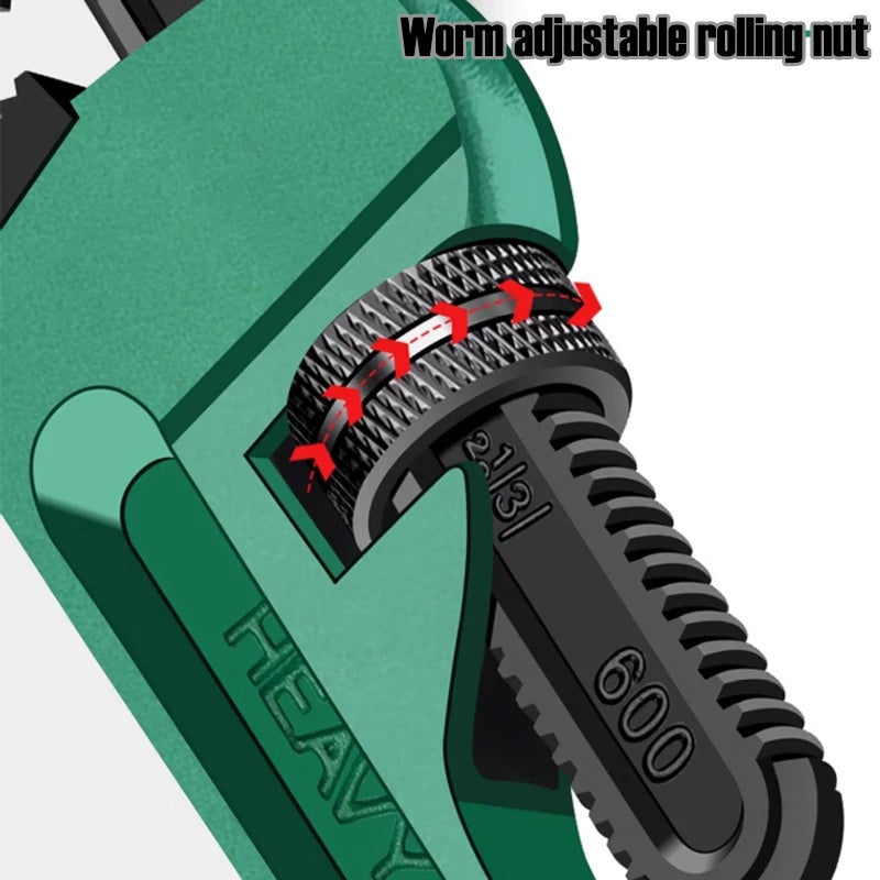 8-18‌″ Heavy Duty Pipe Wrench Adjustable Plumbing Plier Industrial-grade Torque Wrenches Multifunctional Universal Hand Tools