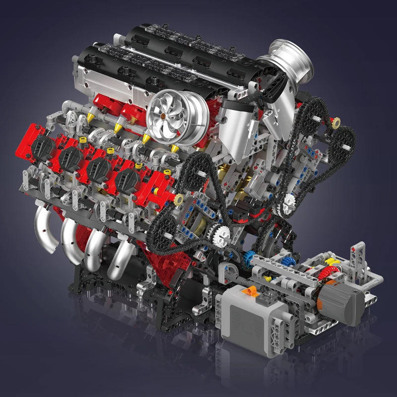 Mould King F488 Supercar Building Blocks Set (2718 PCS, V8 Engine) - image 4