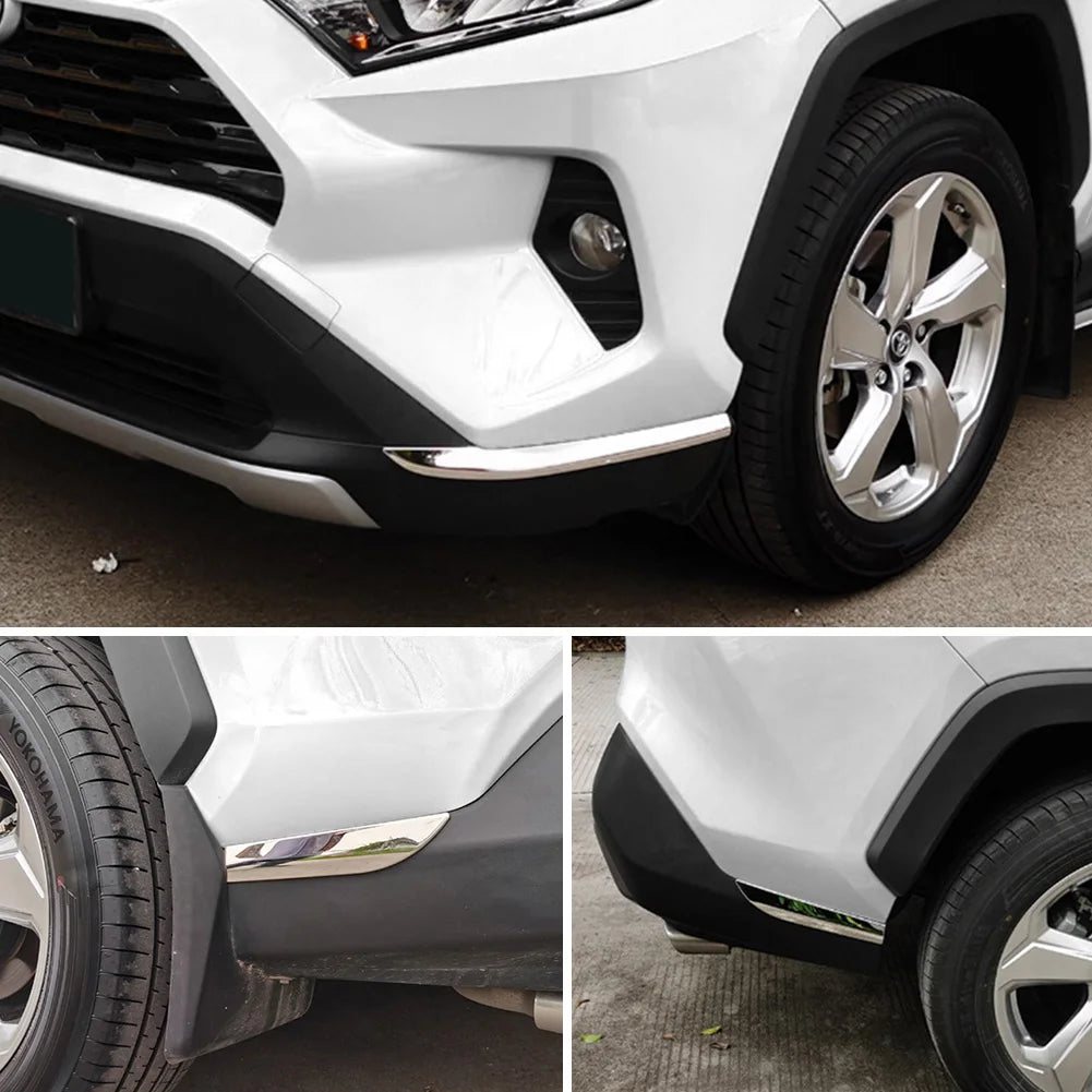Premium Stainless Steel Bumper Protector for Toyota RAV4 - image 4