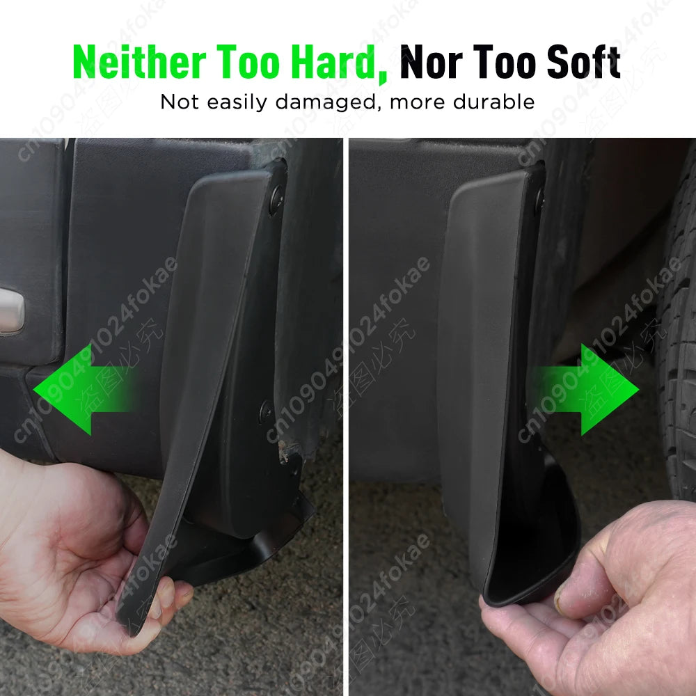 Ford F-150 Mud Flaps 2009-2020 - ABS Splash Guards (4-Piece) - image 4