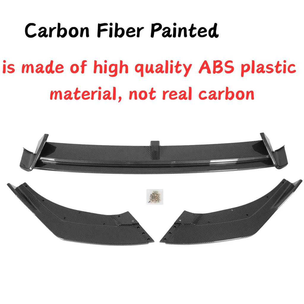 Front Bumper Lip Spoiler for Hyundai Elantra N-Line 2024-2026 - view 8