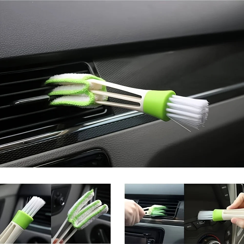 Car Cleaning Kit with Drill Brush Set, Vent Brushes and Towel - view 5