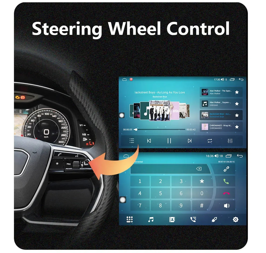 Suzuki Swift 2011-2016 Wireless CarPlay Android Auto 7" Player - image 5