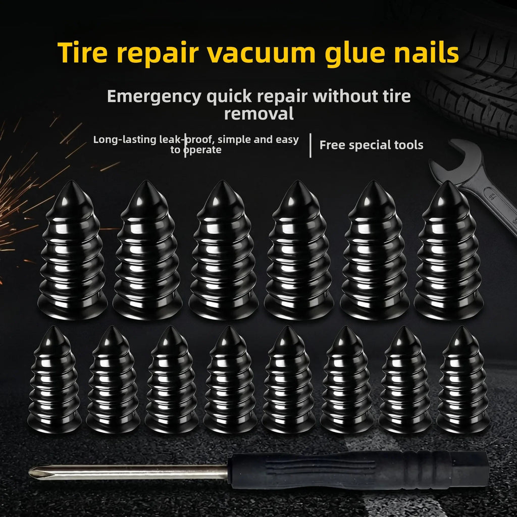 Tire Repair Kit for Car Motorcycle Professional Tubeless Tire Puncture Repair Tool Set Emergency Auto Flat Fix Kit 32/70pcs