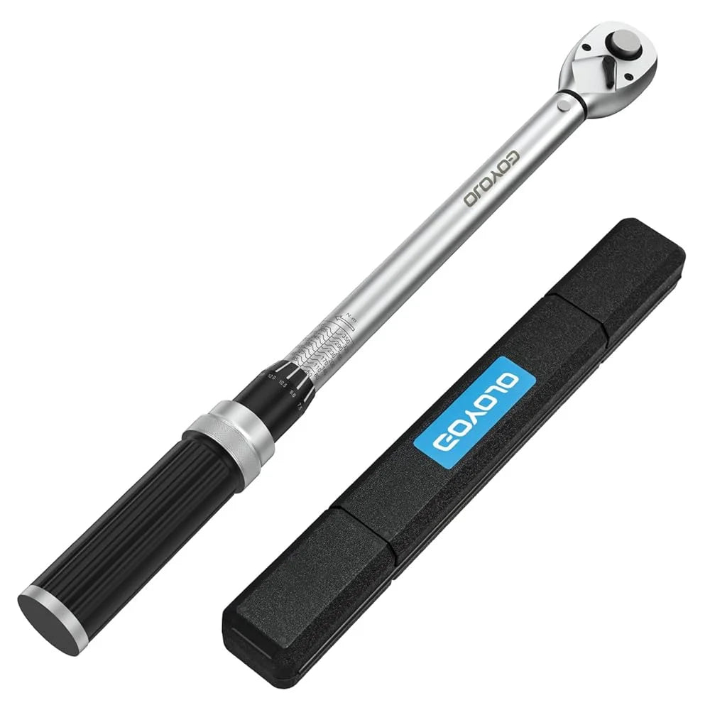 Torque Wrench 5-350N.m Square Drive Adjustable Torque for Bicycle and Car