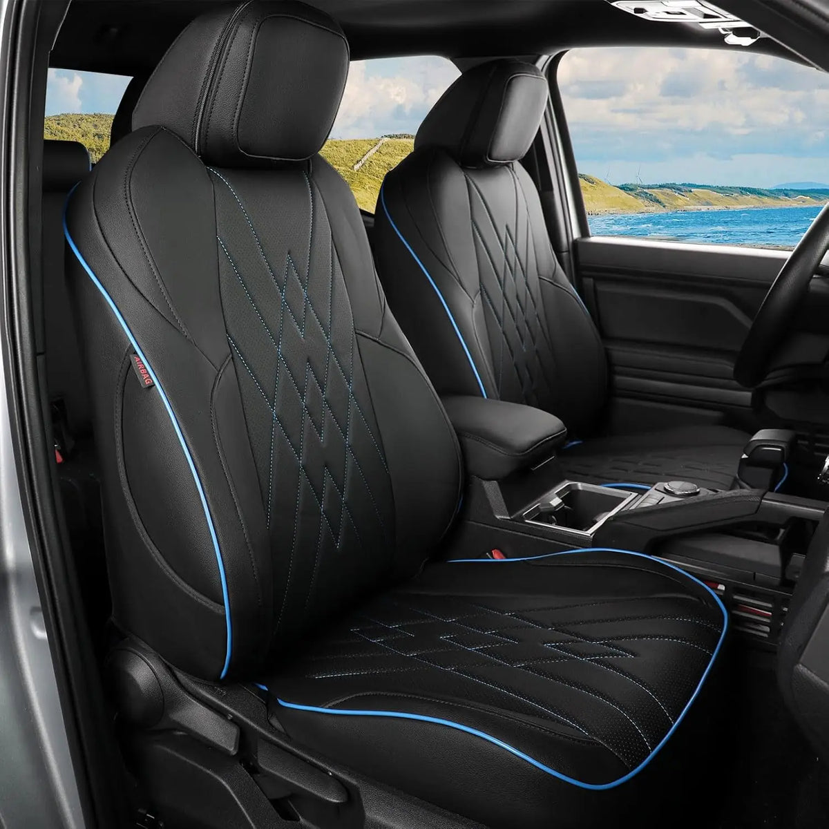Custom Fit Seat Covers for Toyota Tacoma 2024-2026, Full Set