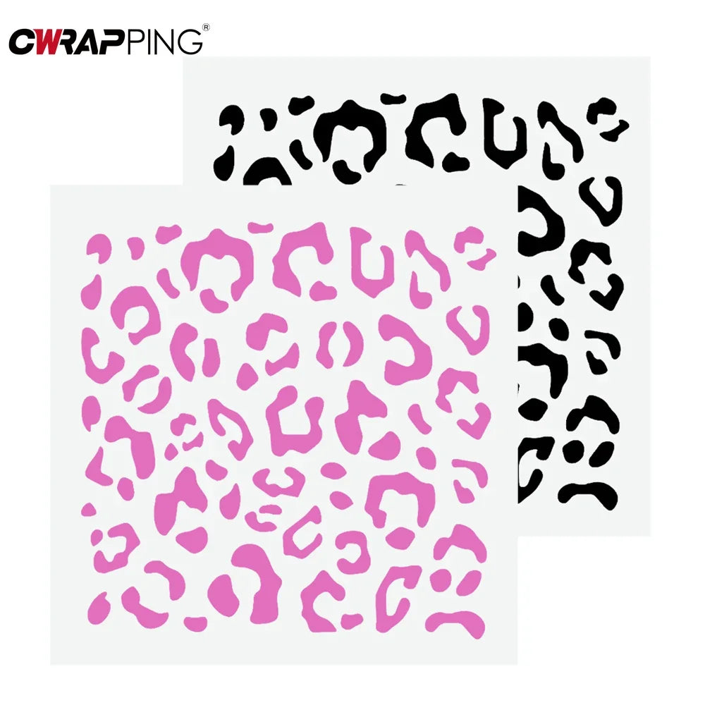 Leopard Print Car Decal Sticker - Waterproof Vinyl Auto Decal - image 3