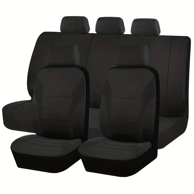 Universal Car Seat Covers Full Set, 2 or 5 Seats