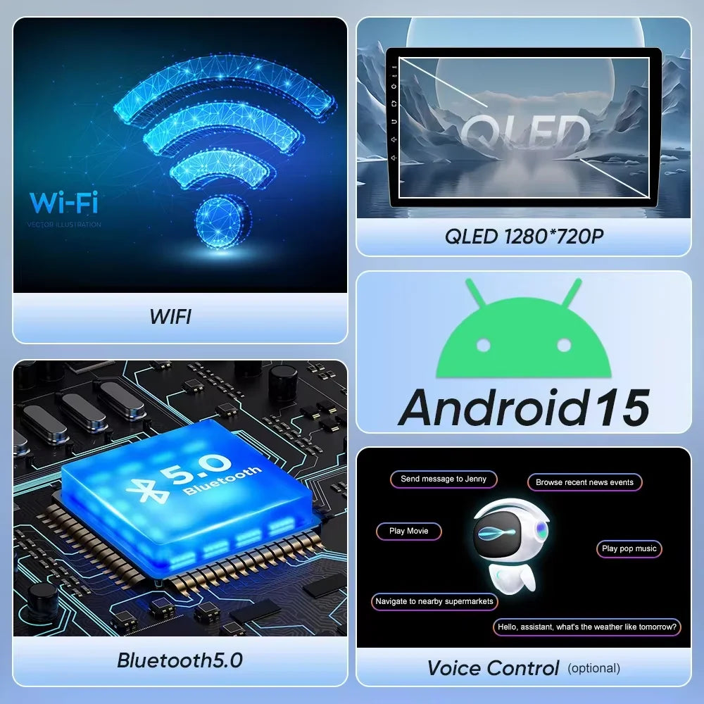 9.7-inch Android Car Stereo with GPS for Hyundai Elantra 2011-2016 - image 5