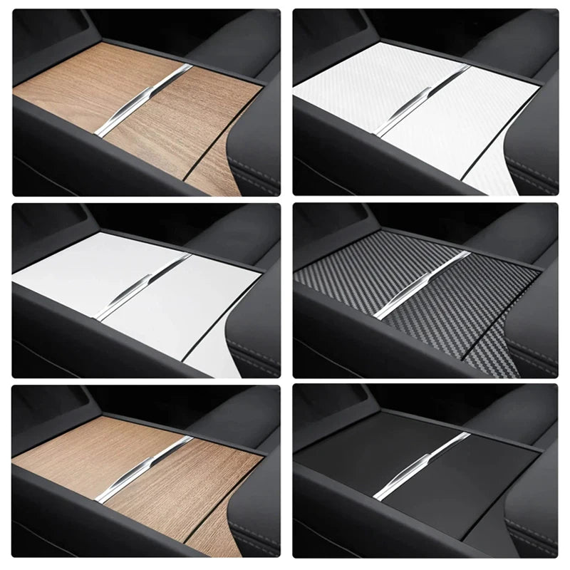 Center Console Protector Film for Tesla Model 3 Highland and Model Y Juniper