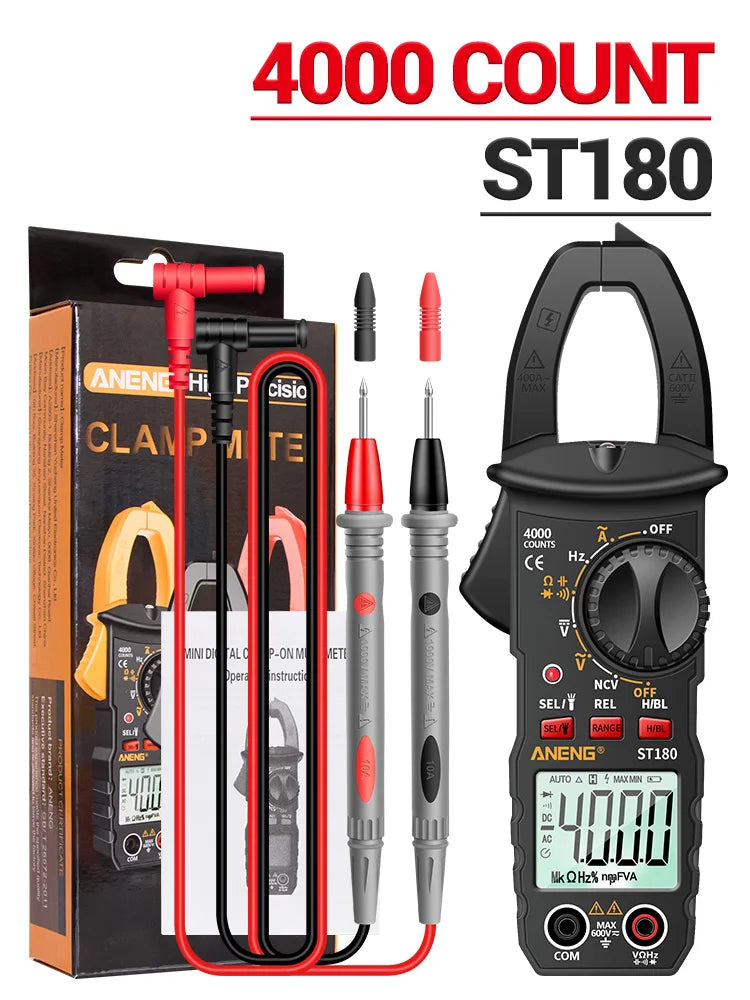 ANENG ST180 Digital Clamp Meter - AC/DC Voltage & Current Tester - image 10