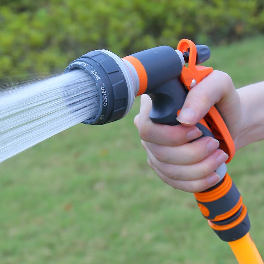 Water Gun High-Pressure Water Spray Gun Car Washer Hose Nozzle Garden Watering Sprinkler Sprinkler Cleaning Water Gun