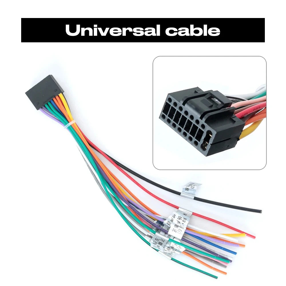 Universal ISO Car Stereo Power Cable for Toyota, Nissan, Suzuki - image 3