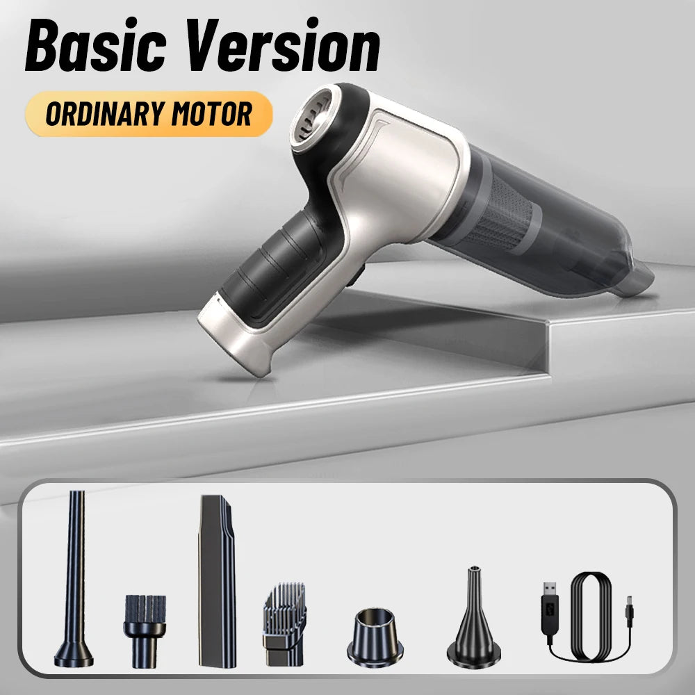 Wireless Handheld Car Vacuum Cleaner, Strong Suction for Car & Home
