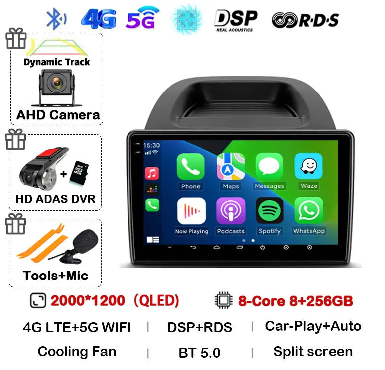 Ford EcoSport 2017-2023 Android 16 Car Stereo GPS CarPlay Touchscreen - image 24