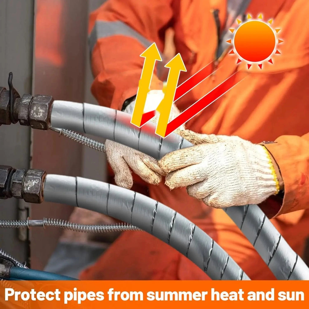 Self-Adhesive Pipe Insulation Wrap – Winter Freeze Protection