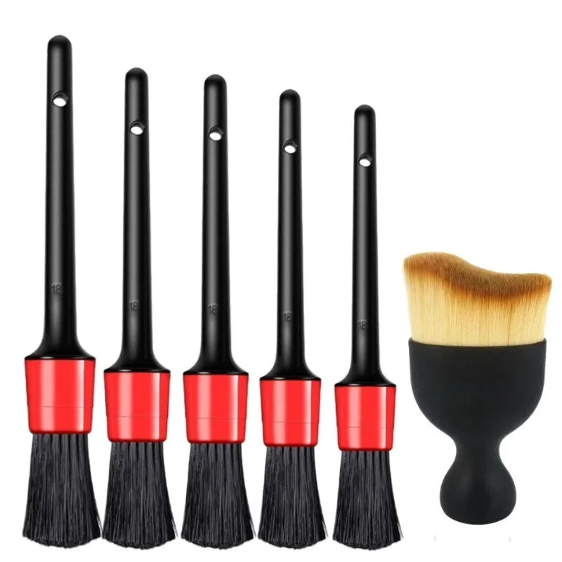 Car Detailing Brush Kit for Interior, Wheels & Rims