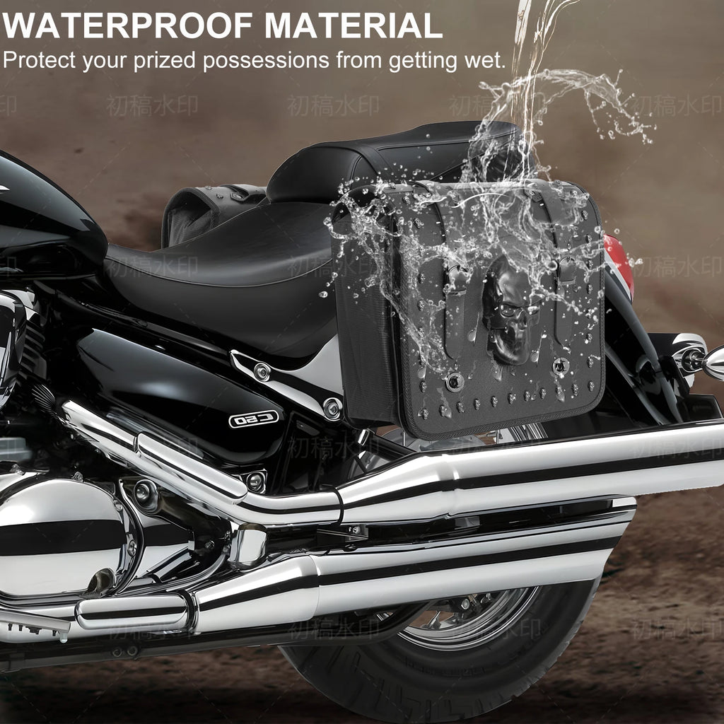 20L Saddle Side Bag for Honda Shadow Aero 750 - image 7