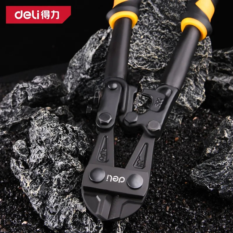 Industrial-Grade 12/14/18 Inch Bolt Cutters Heavy Wire Cutting Pliers Flat Nose