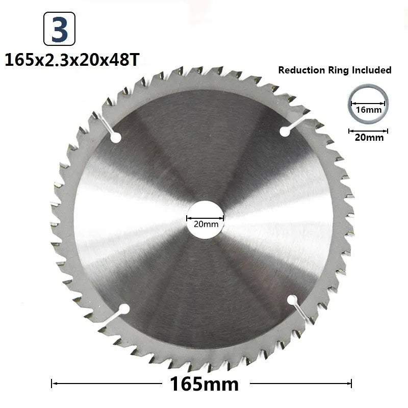 XCAN 165mm Carbide Circular Saw Blade for Precision Cutting - image 10