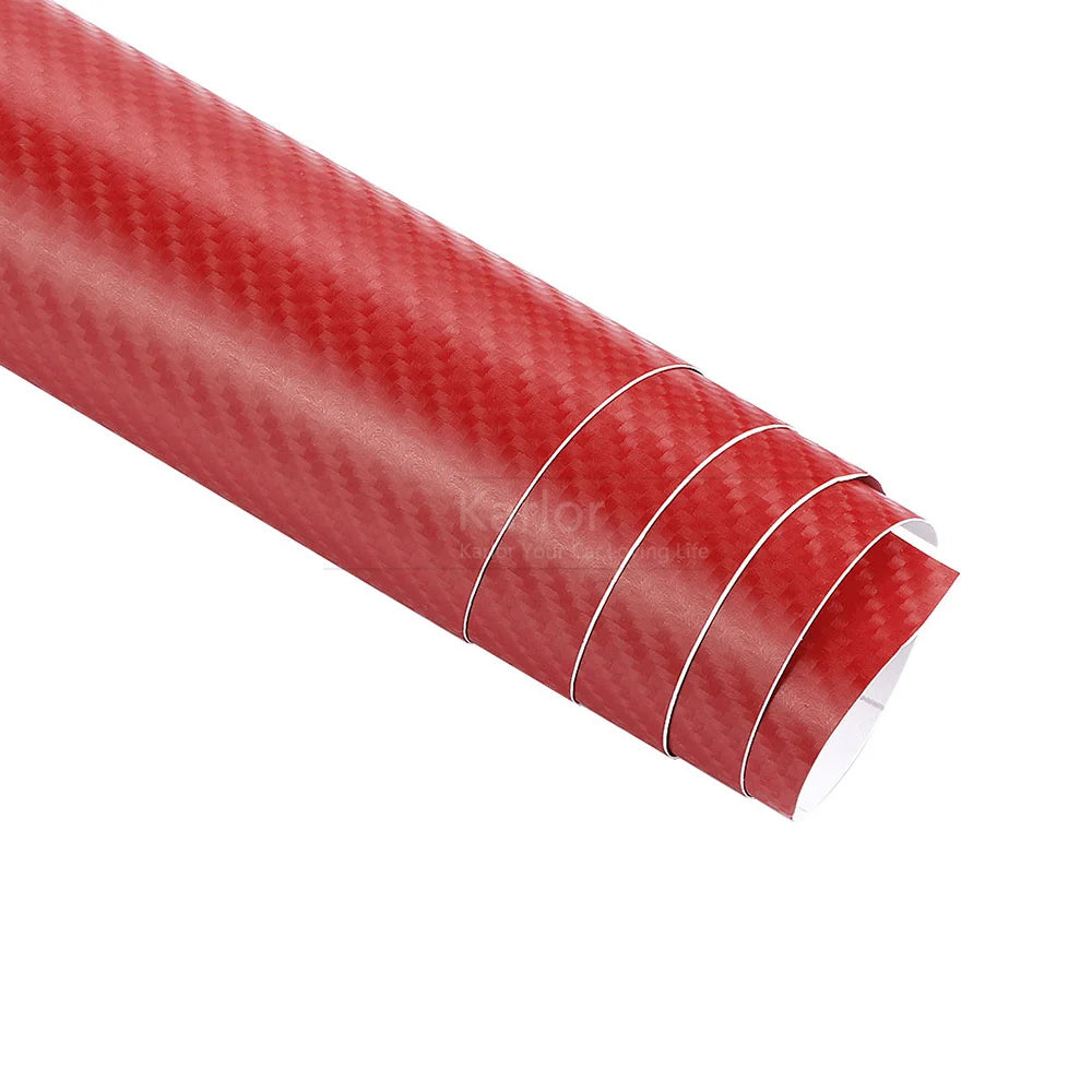 4D Carbon Fiber Vinyl Wrap Film Waterproof Car Motorcycle Sticker Roll - image 7