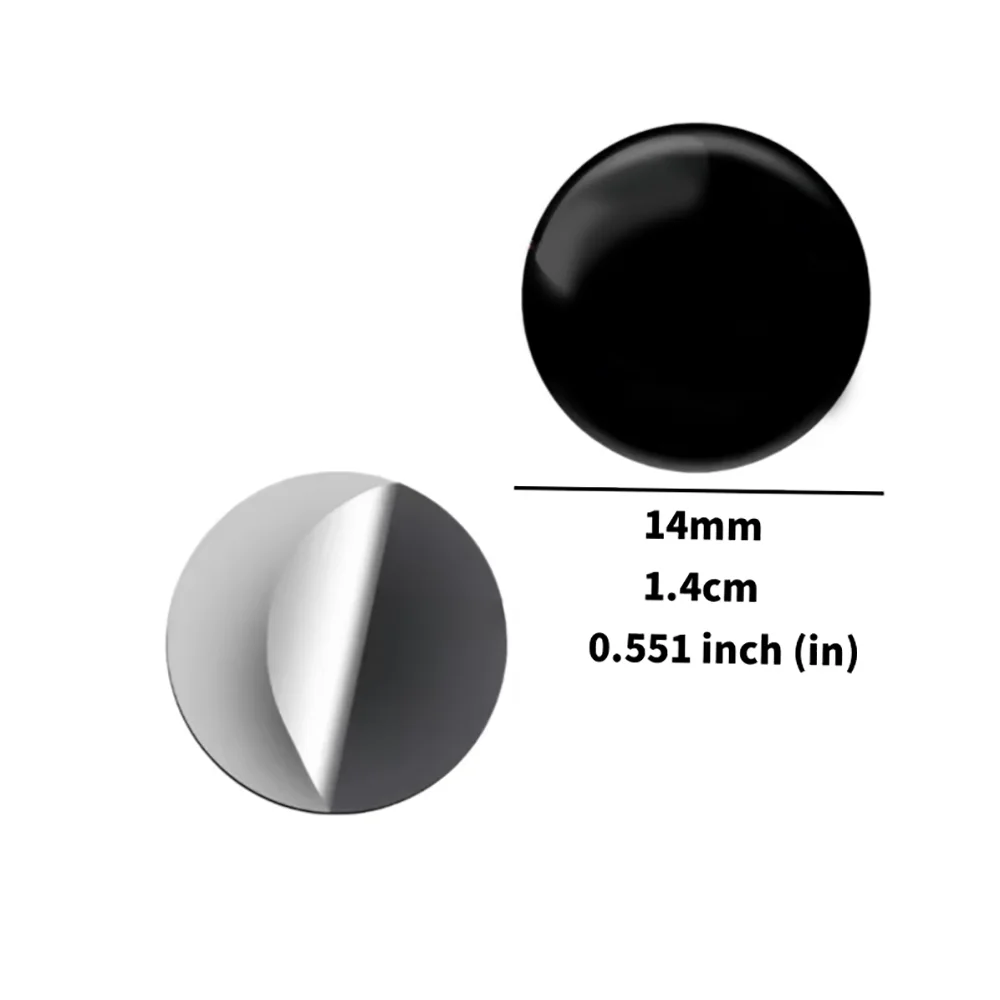 Crystal Dome Sticker for Car Remote Key Fob, 14mm