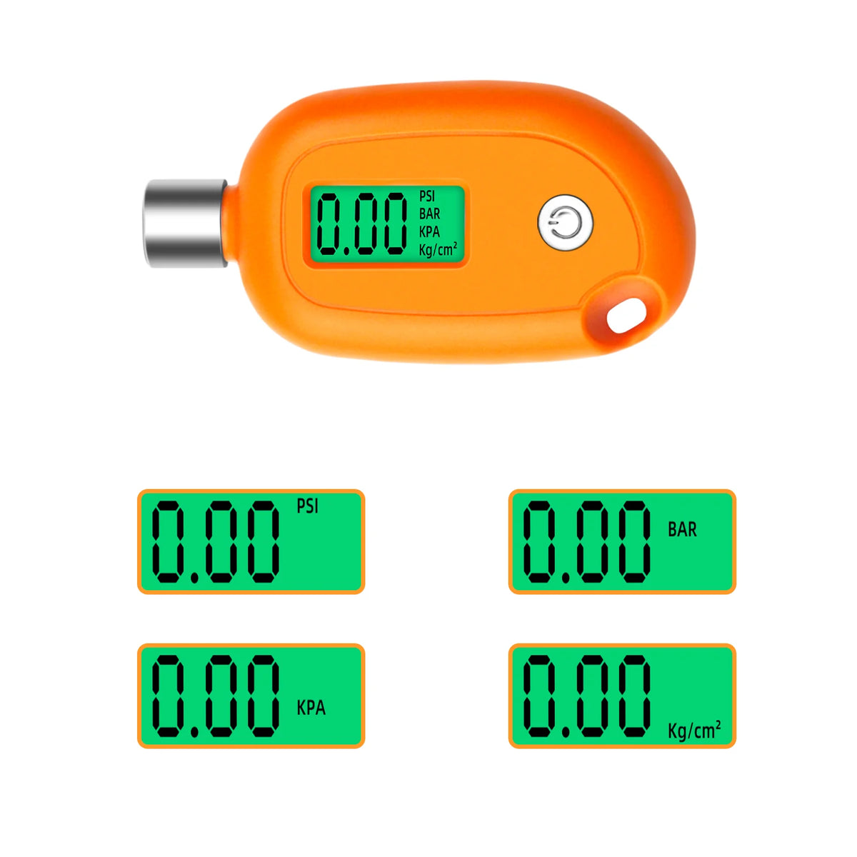 Digital Tire Gauge with LCD Display, Car Motorcycle Air Pressure Tester