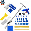 Car Dent Repair Kit - Slide Hammer T-Bar Puller with Glue Tabs, 37Pcs - image 10
