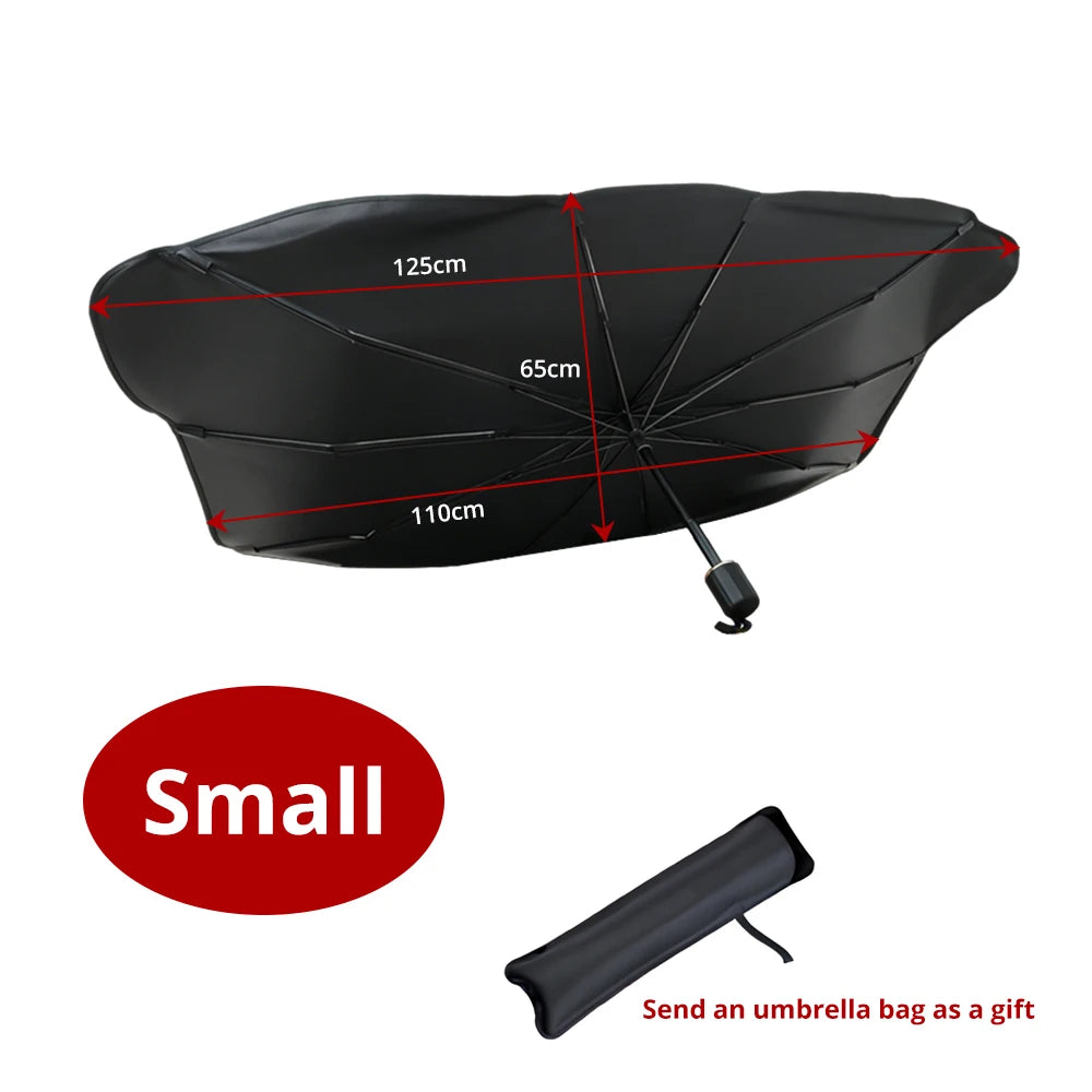 Multi Purpose Convenient Foldable Car Windshield Sunshades Interior Protechor Accessorie Part Auto Parasol Umbrella Front Covers