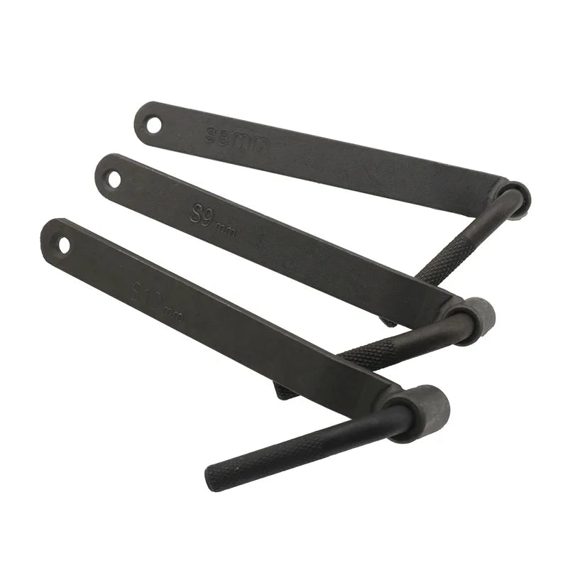 8mm 9mm 10mm Motorcycle Valve Adjustment Tool Square Hex T-Wrench - image 13